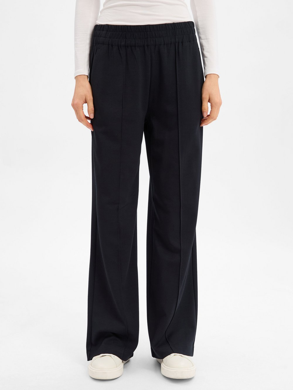 Marc O'Polo Denim Damskie spodnie z dżerseju Kobiety czarny, XS