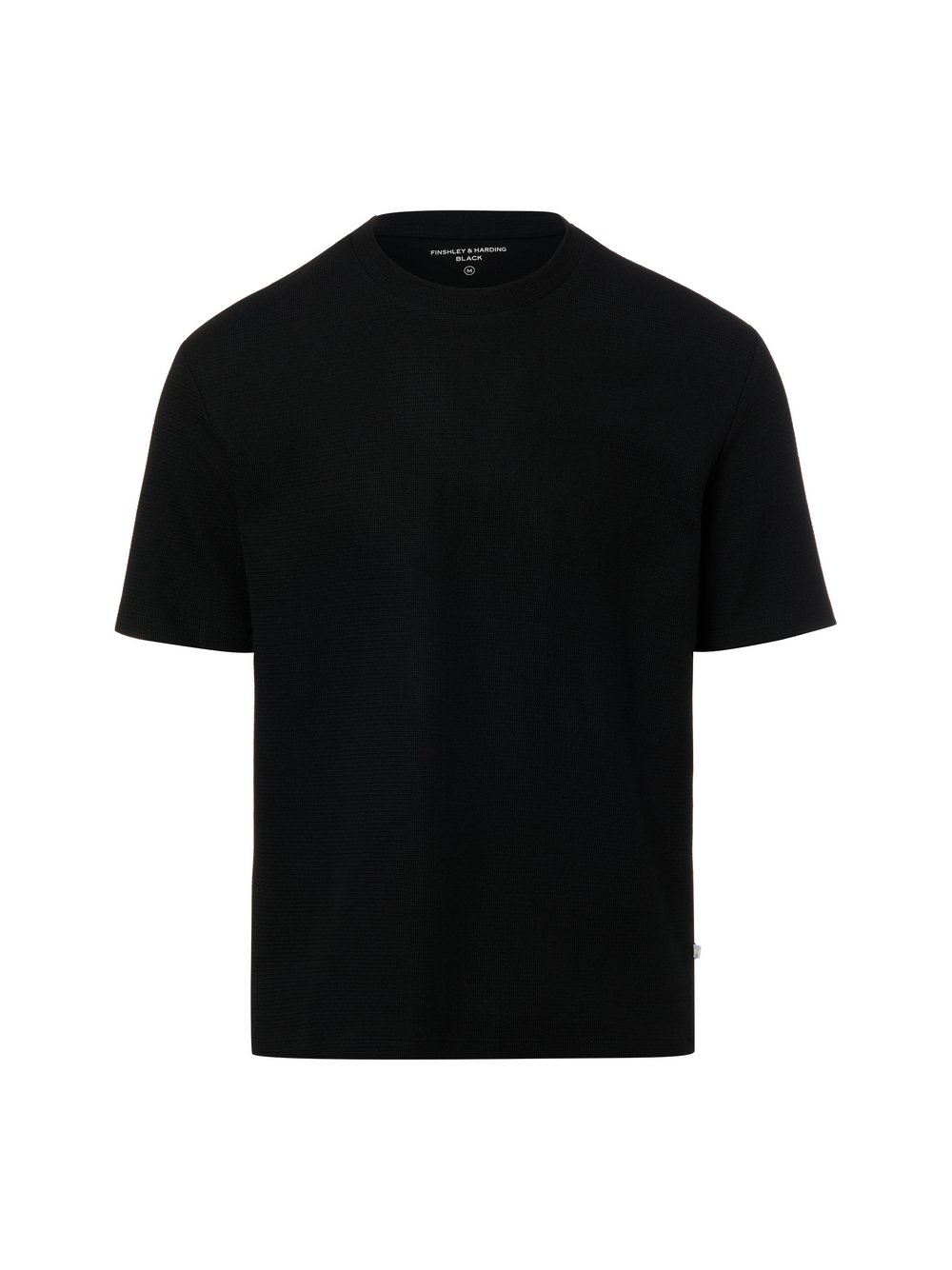 Finshley & Harding Koszulka męska Mężczyźni Dżersej czarny, XL