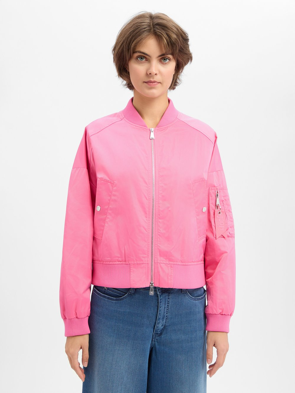 Joop Jeans Damska kurtka przejściowa - Olcay Kobiety wyrazisty róż, S