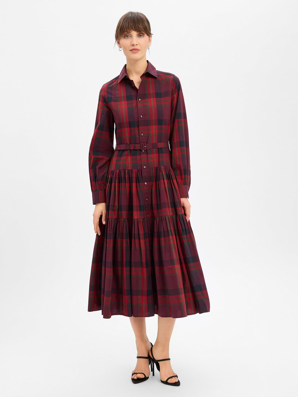 Polo Ralph Lauren Sukienka damska - Kobiety Bawełna czerwony, 38
