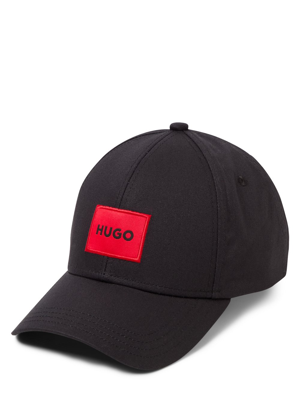 HUGO Męska czapka z daszkiem - Men X Mężczyźni Bawełna czarny, ONE SIZE