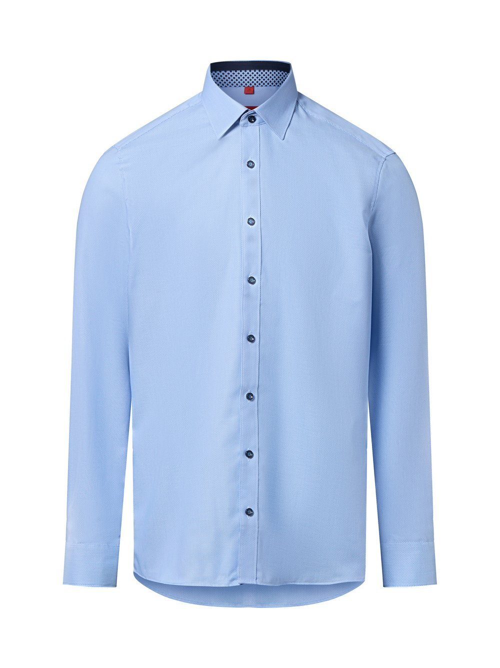 Finshley & Harding Męska koszula biznesowa Mężczyźni Slim Fit Bawełna niebieski, 40