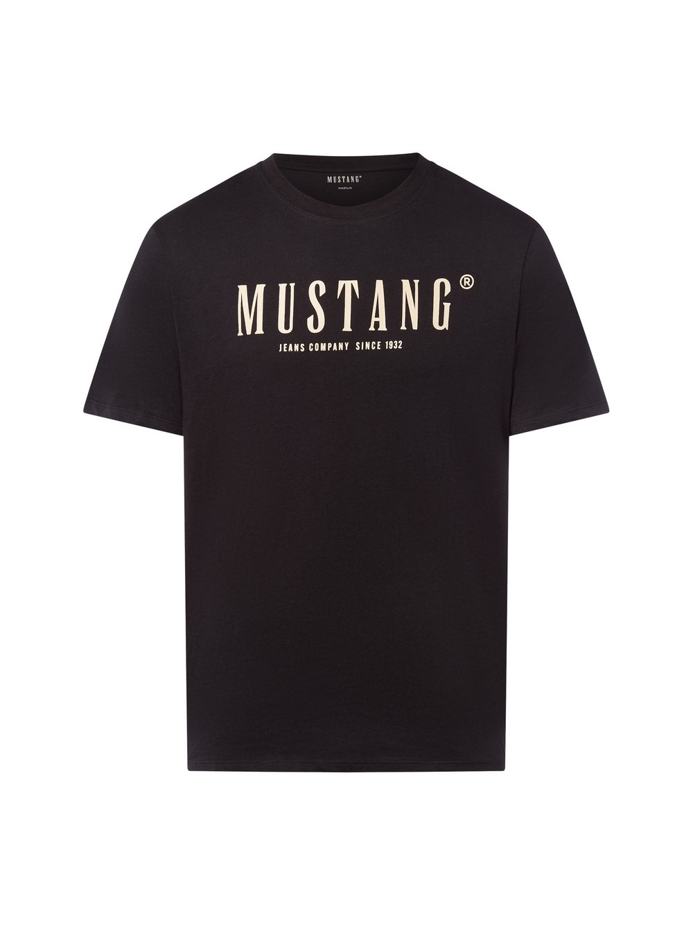 Mustang Koszulka męska - Austin Mężczyźni Bawełna czarny, S