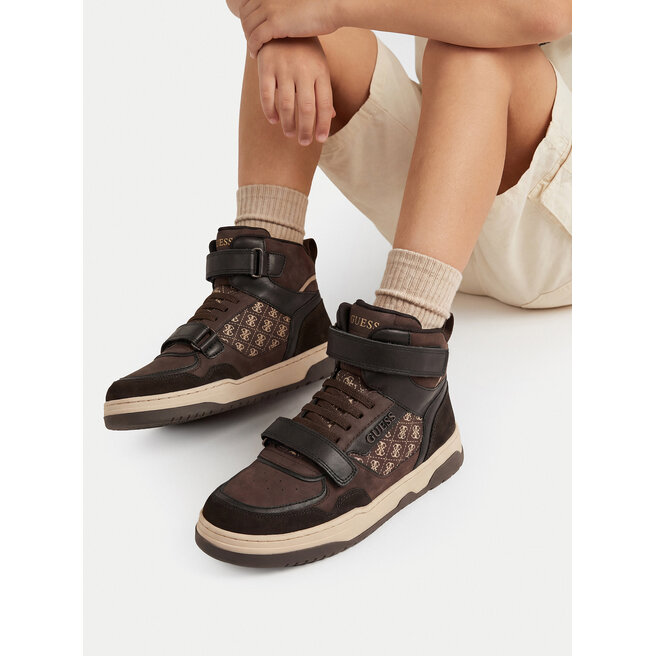 Guess Sneakersy CEO-BI12-CAROL-03 Brązowy