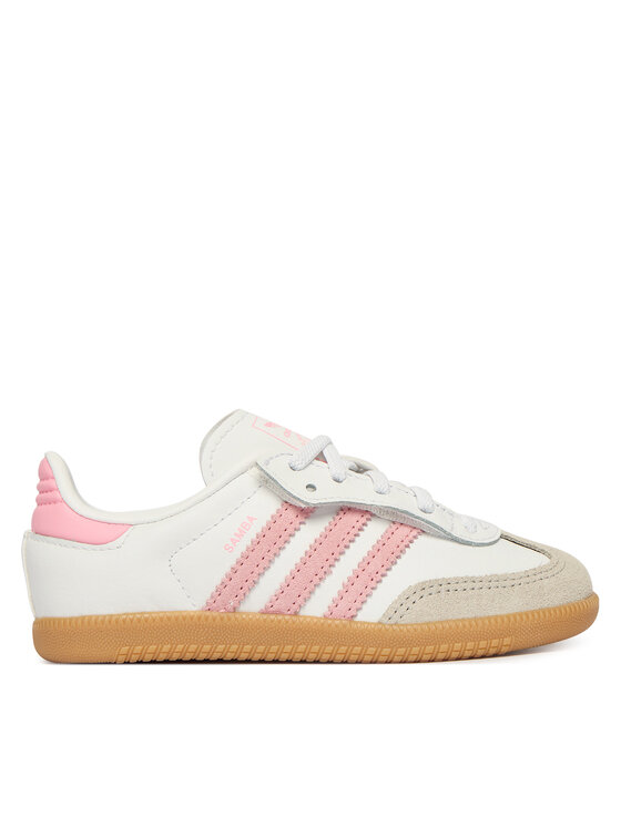 adidas Sneakersy Samba Og Comfort Closure Elastic Lace JQ2028 Biały