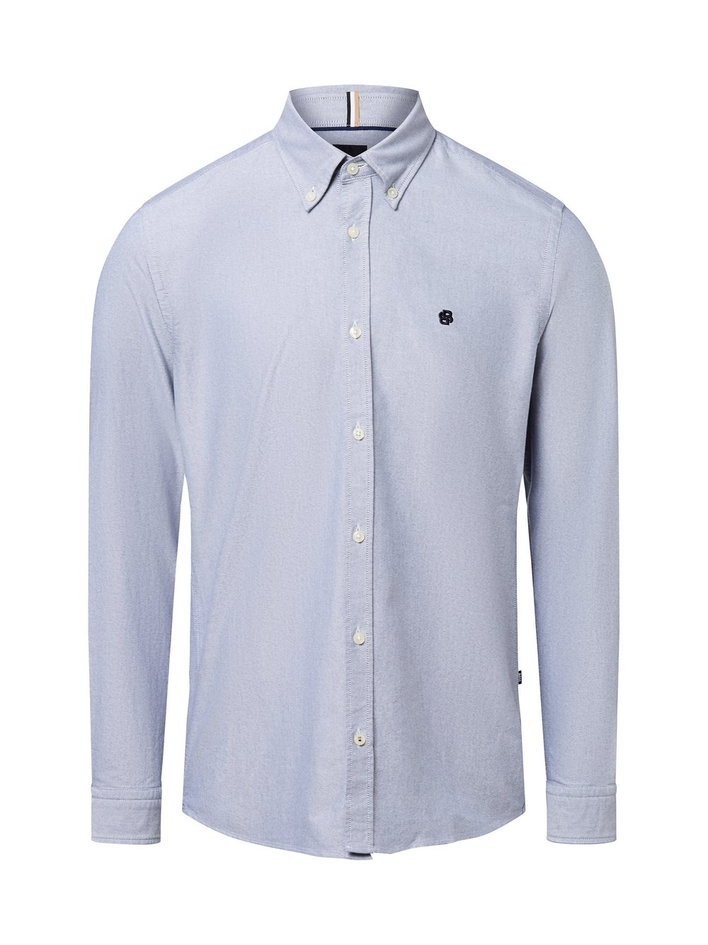 BOSS Męska koszula casual - Roan Mężczyźni Slim Fit Bawełna niebieski, XL