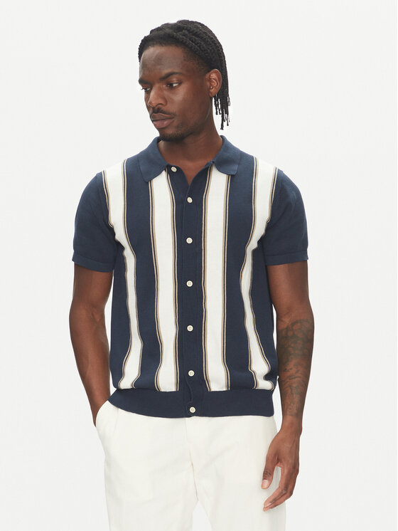 Lindbergh Kardigan 30-804062 Niebieski Relaxed Fit