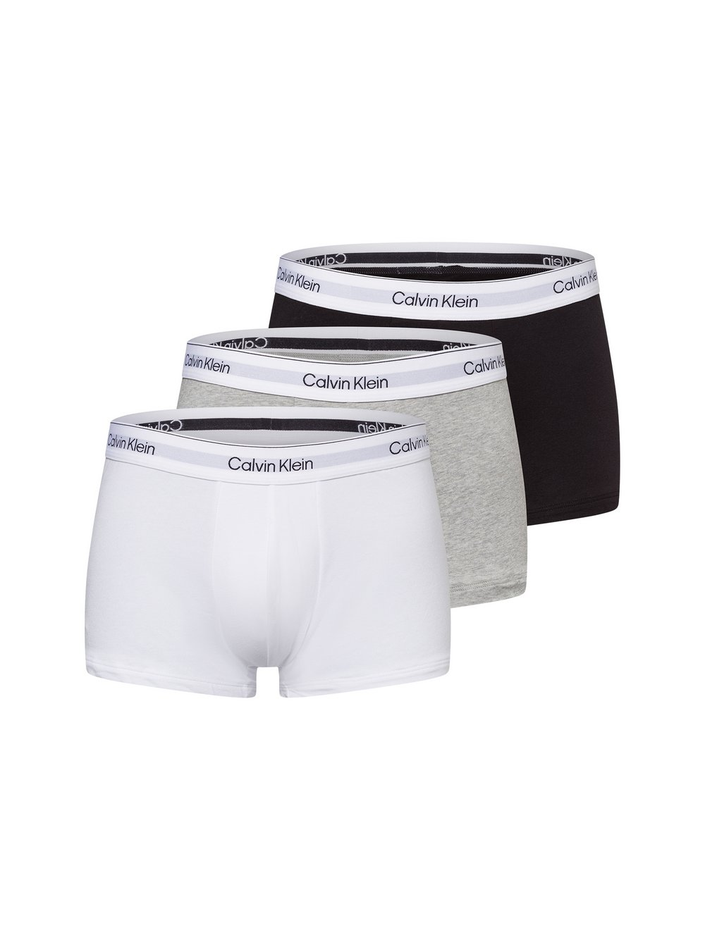 Calvin Klein Bokserki w 3-paku Mężczyźni Bawełna szary|czarny|biały, S