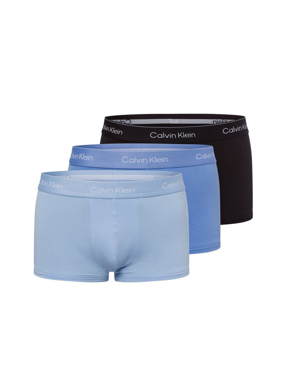 Calvin Klein Bokserki w 3-paku Mężczyźni Bawełna niebieski|czarny, M