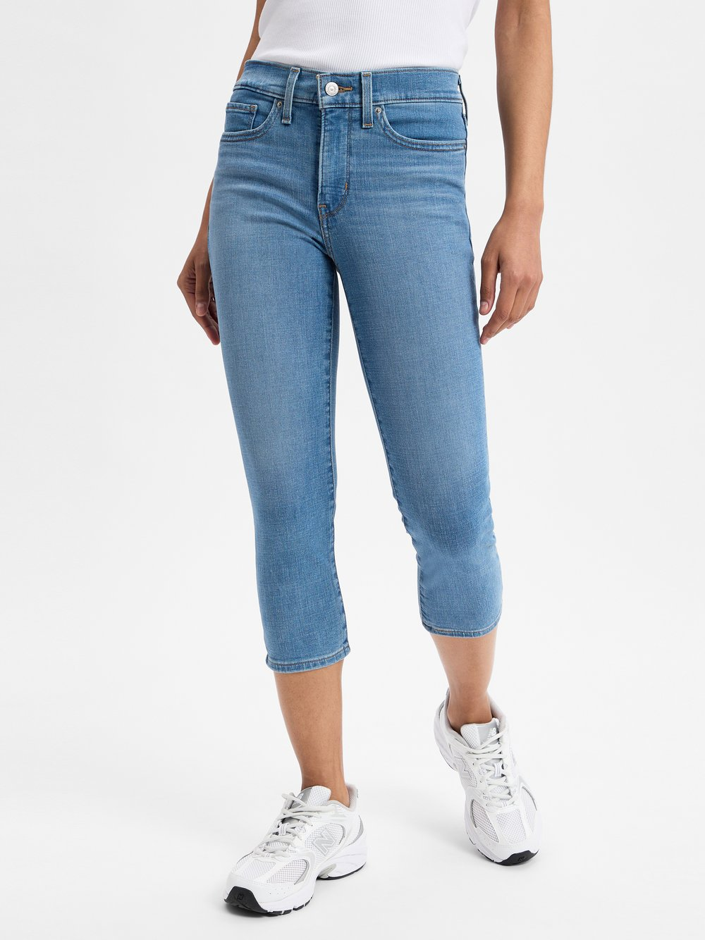 Levi's Dżinsy - 311 Shaping Skinny Capri Kobiety niebieski, 30