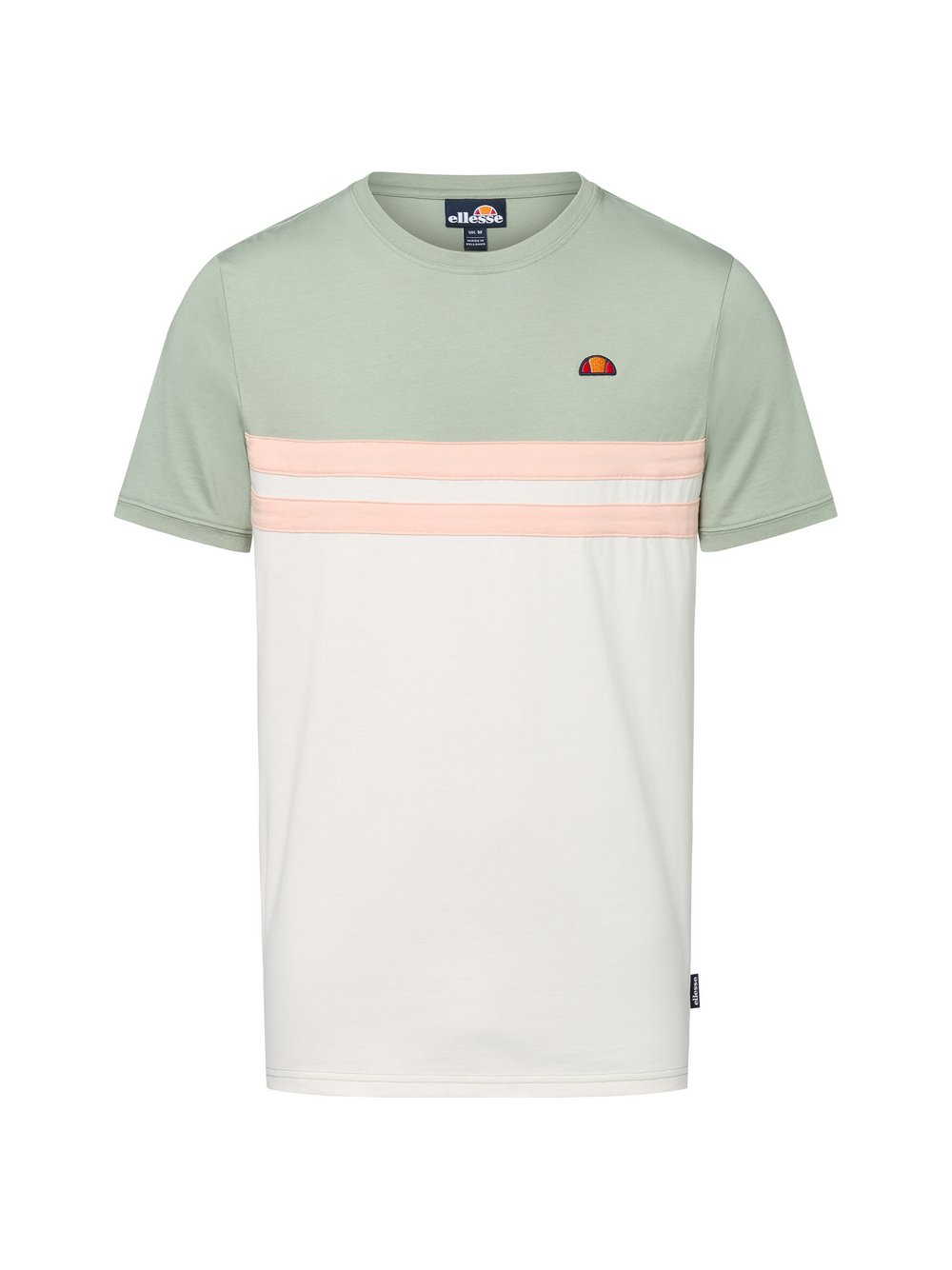 ellesse Koszulka męska - Atrei Mężczyźni Bawełna zielony|biały, S