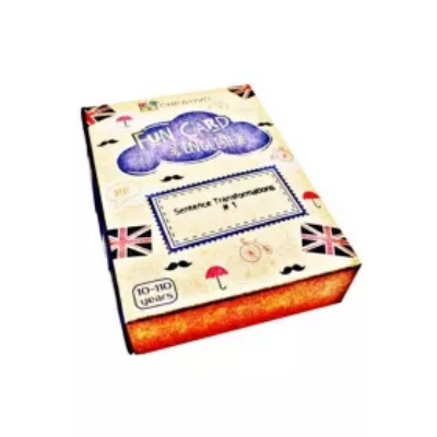 Karty językowe Angielski Fun Card English Sentence Transformations Part 1