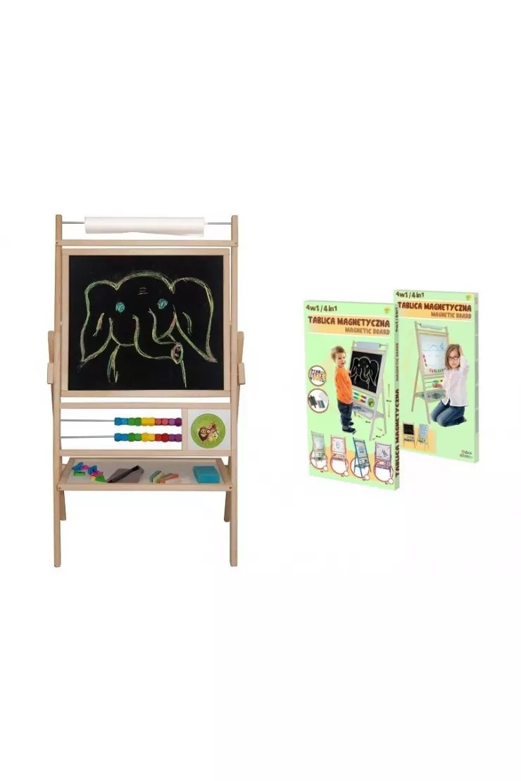 Tablica naturalna magnetyczna 4w1