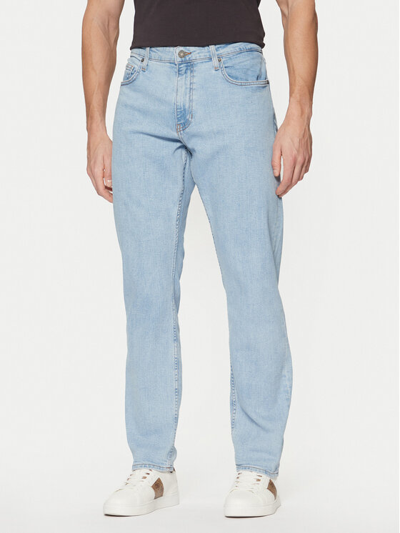 Guess Jeans Jeansy M4YA1C D5DM1 Niebieski jasny Slim Fit