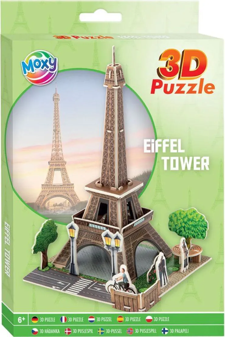 Puzzle piankowe 3D Wieża Eiffla