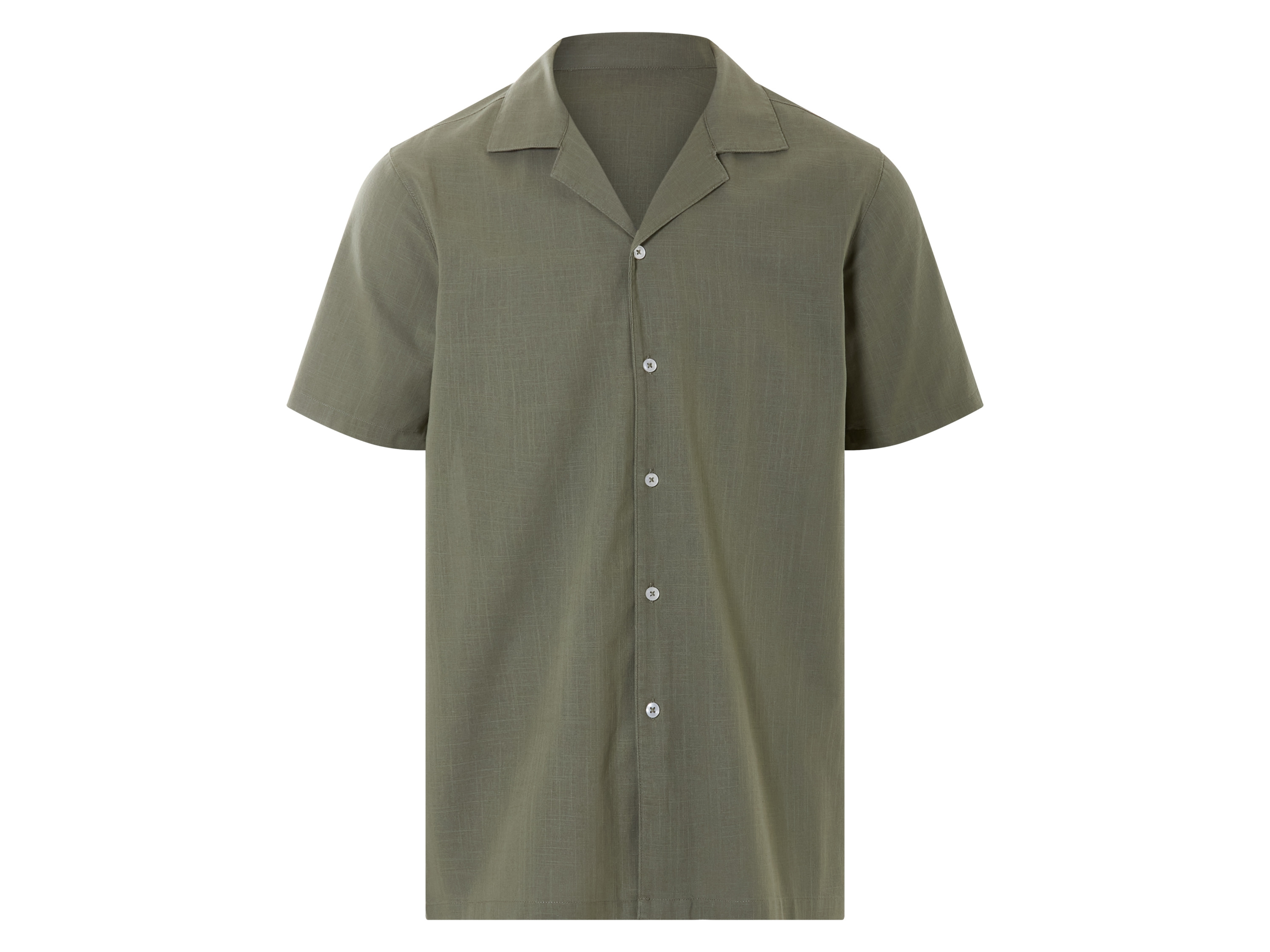 LIVERGY® Koszula męska z bawełny (Khaki, S (37/38))