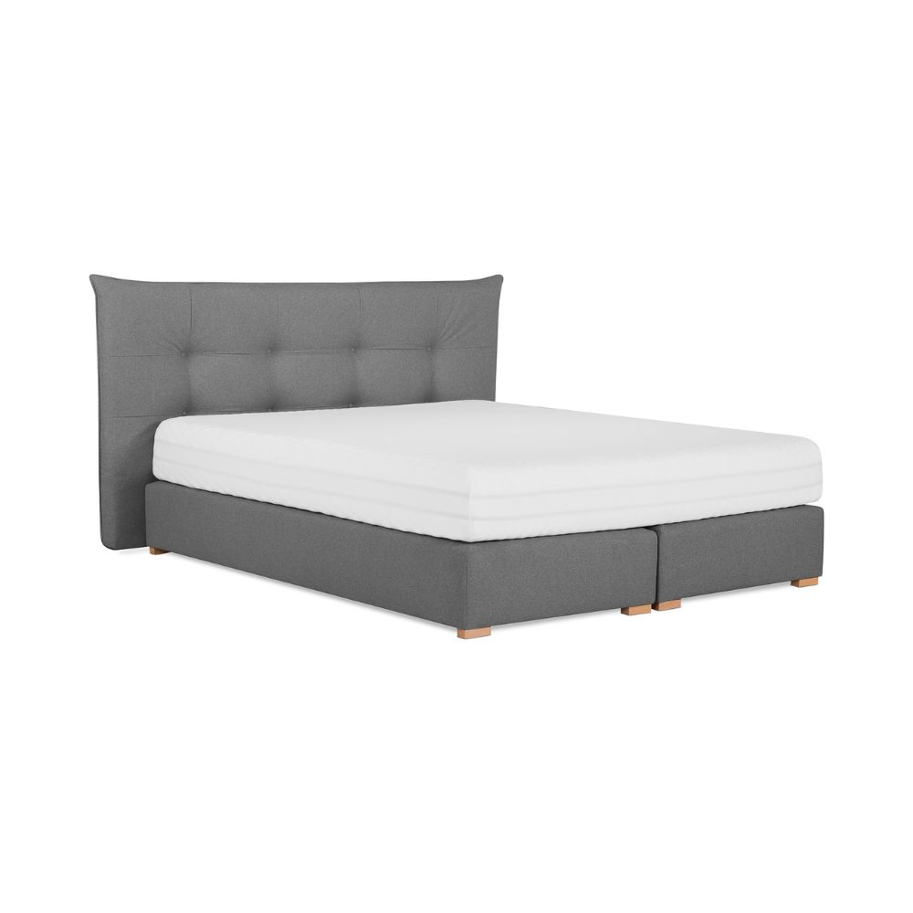 Łóżko Falabella Kontynentalne 200x200 cm Grupa I ramowe/kontynentalne, tapicerowane, stelaż TAK/NIE