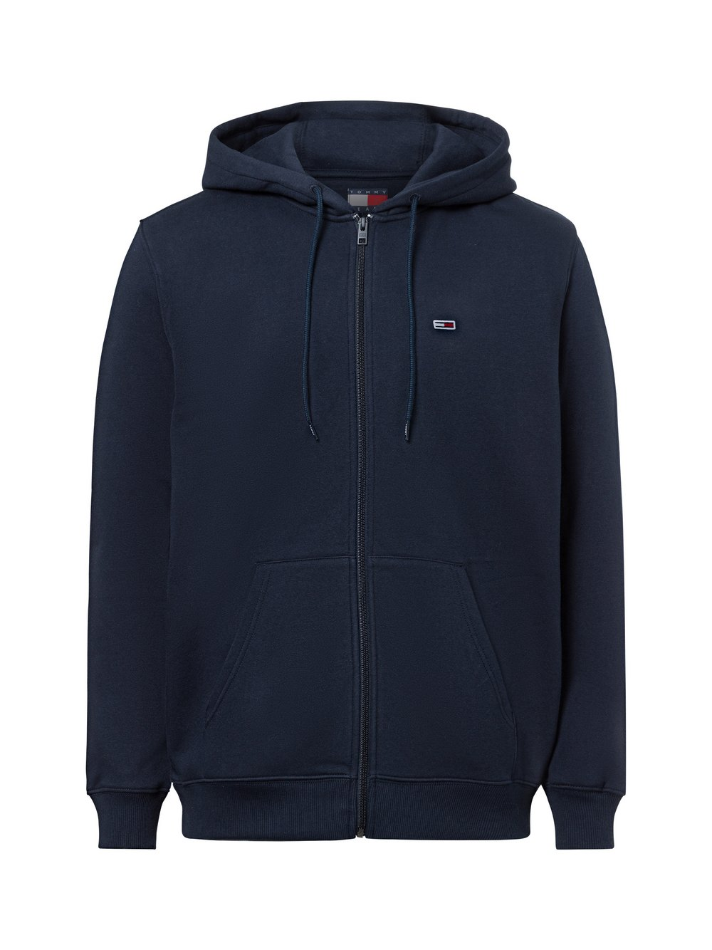 Tommy Jeans Męska kurtka z kapturem Mężczyźni Bawełna niebieski, XL