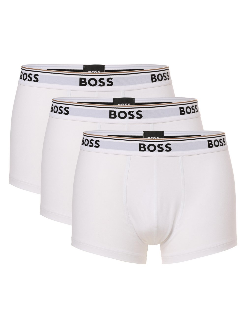BOSS Obcisłe bokserki pakowane po 3 szt. Mężczyźni Bawełna biały, XXL