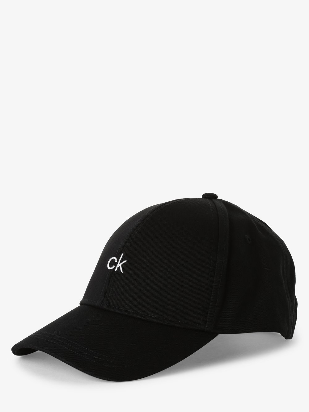Calvin Klein Męska czapka z daszkiem Mężczyźni Bawełna czarny, ONE SIZE