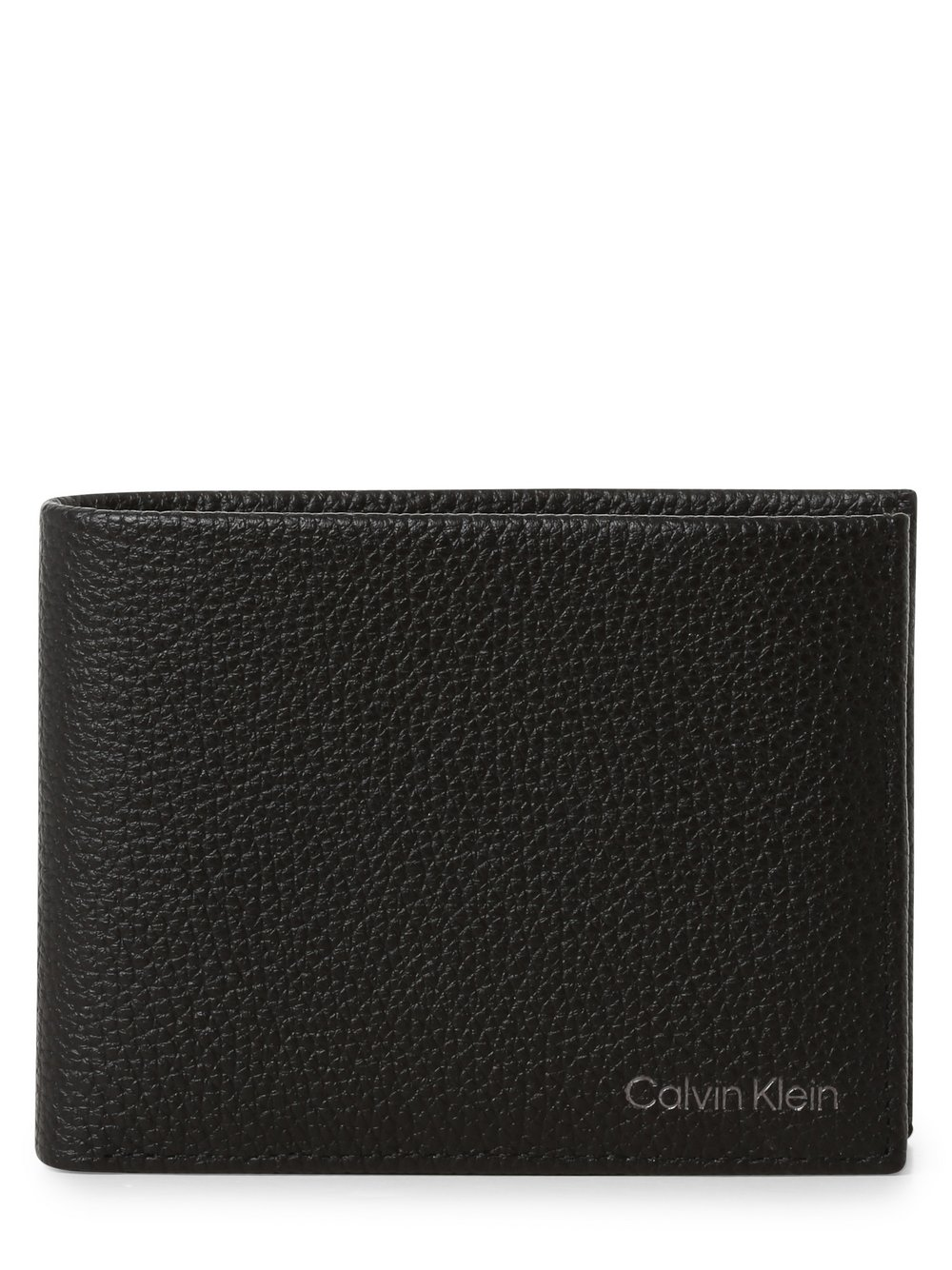 Calvin Klein Portfel męski Mężczyźni skóra czarny, ONE SIZE