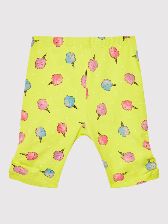 United Colors Of Benetton Legginsy 3XW9GF00K Zielony Slim Fit