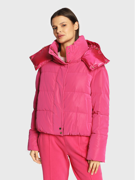 Patrizia Pepe Kurtka zimowa 2O0057/A182-M430 Różowy Regular Fit