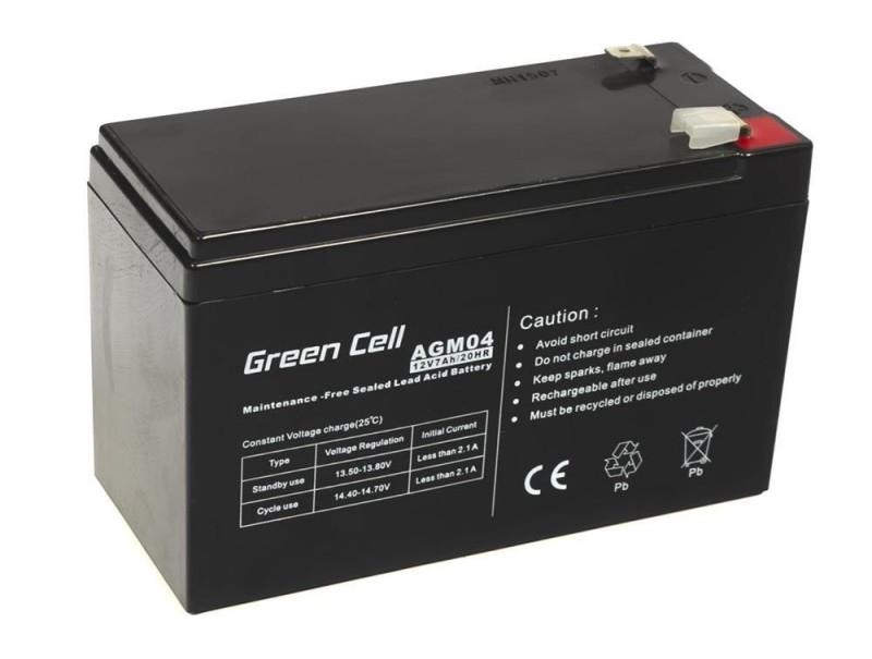Akumulator żelowy Green Cell AGM 12V 7Ah miniaturka