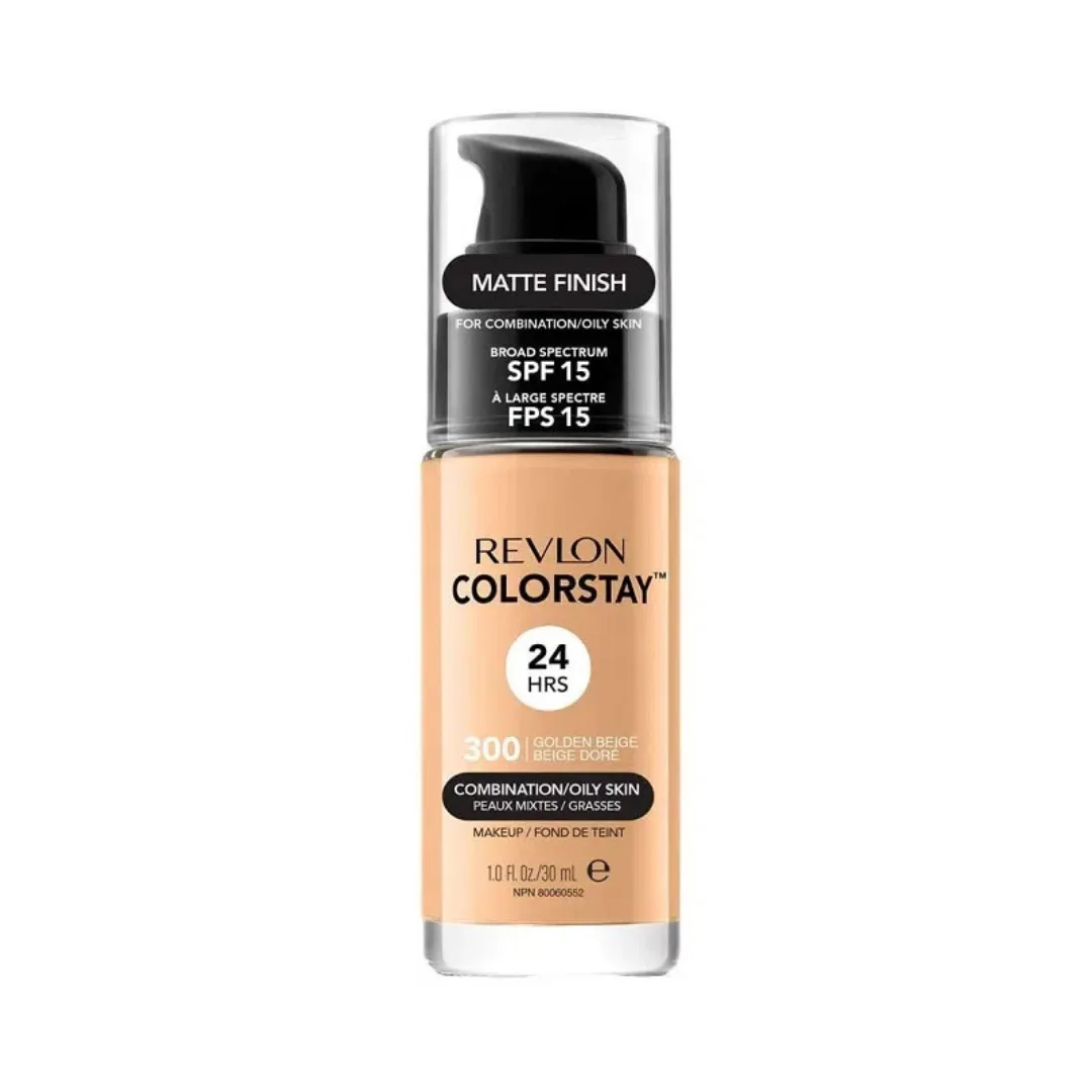 Revlon Colorstay podkład 300 Golden Beige Cera Mieszana i Tłusta 30ml