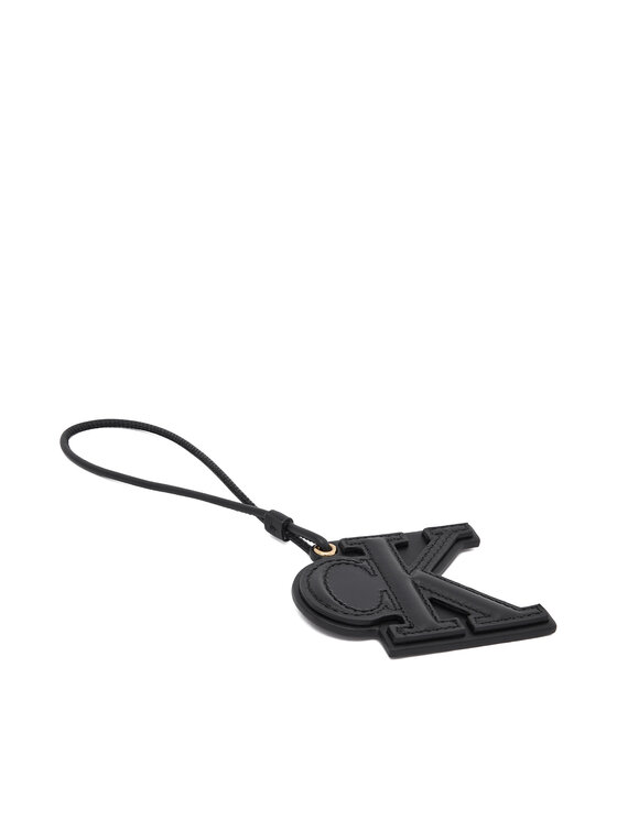 Calvin Klein Brelok Deboss Monogram Patch Bag Charm LV04F1191G Czarny