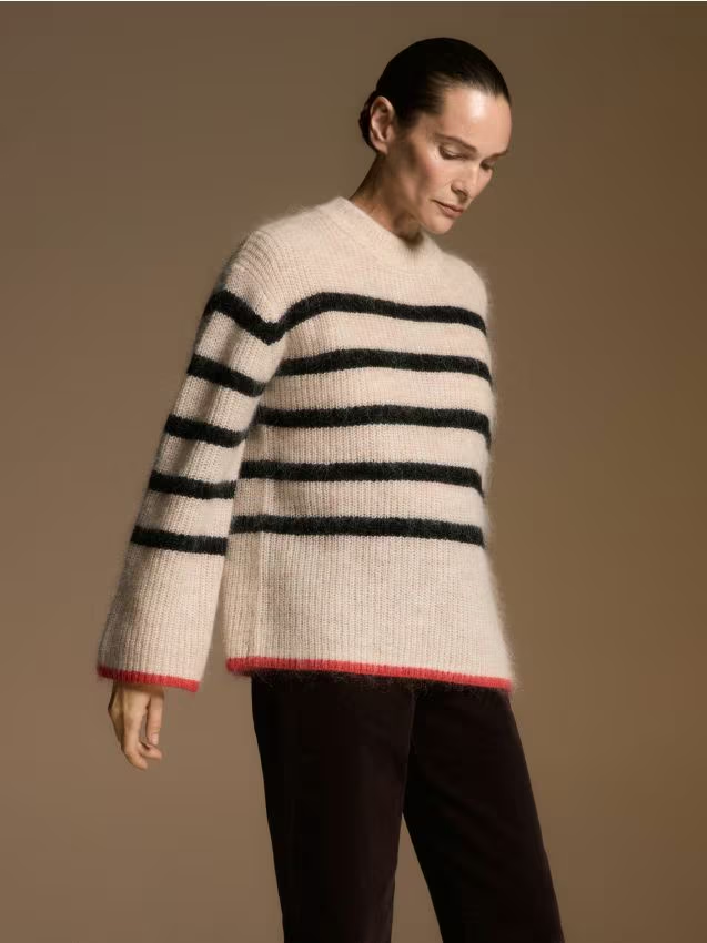 Reserved - Sweter z wełną i moherem - wielobarwny