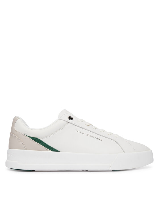 Tommy Hilfiger Sneakersy Th Court FM0FM05879 Biały