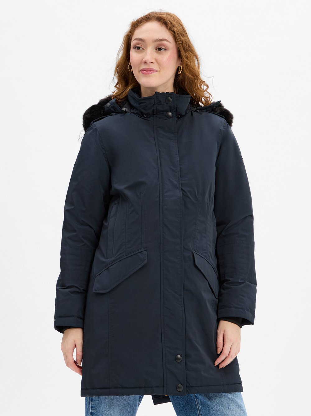 Wellensteyn Parka damska - Domino Kobiety niebieski, XXL