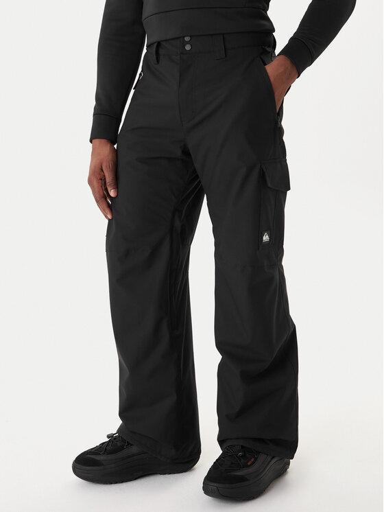 Quiksilver Spodnie narciarskie Porter EQYTP03241 Czarny Regular Fit