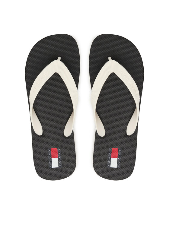 Tommy Jeans Japonki Tjw Logo Summer Sandal EN0EN02979 Czarny