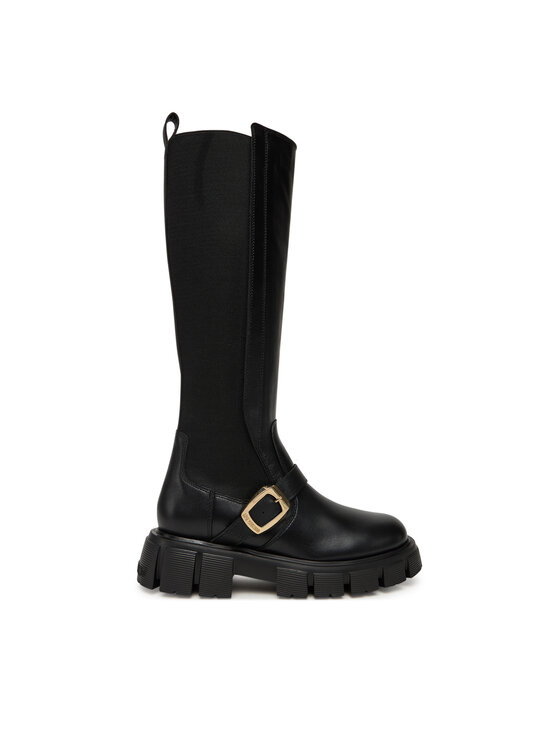 LOVE MOSCHINO Kozaki JA26015G1NIA000041 Czarny