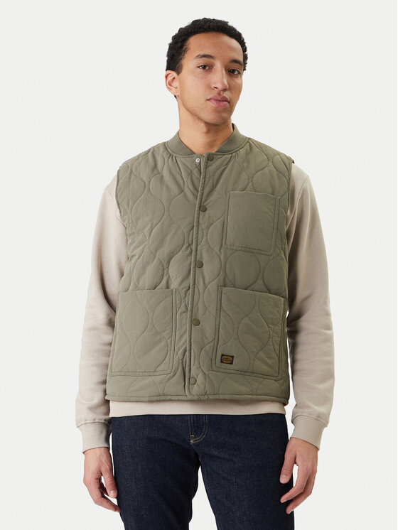Jack & Jones Kamizelka Caleb 12294357 Zielony Regular Fit