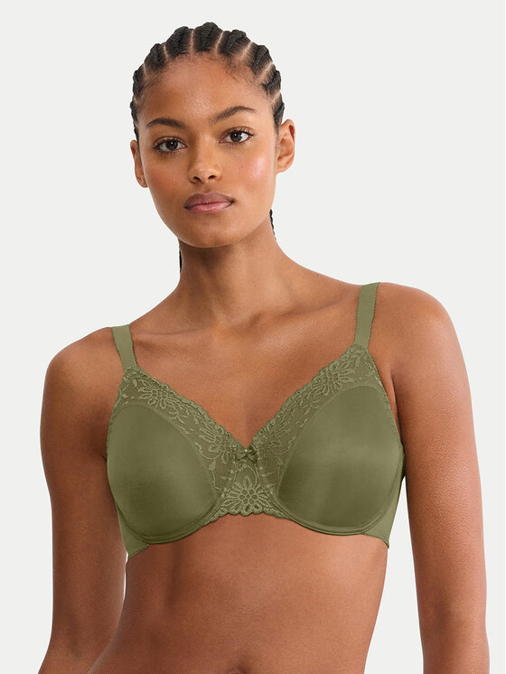 Triumph Biustonosz z fiszbiną Ladyform Soft 10224866 Zielony