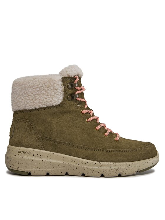 Skechers Trzewiki Glacial Ultra Woodsy 144175/OLV Khaki