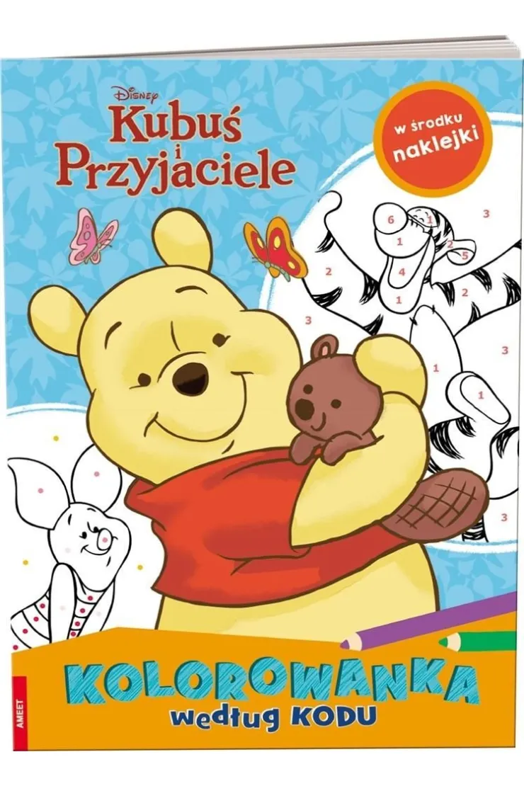 KUBUŚ I PRZYJACIELE. KOLOROWANKA WEDŁUG KODU