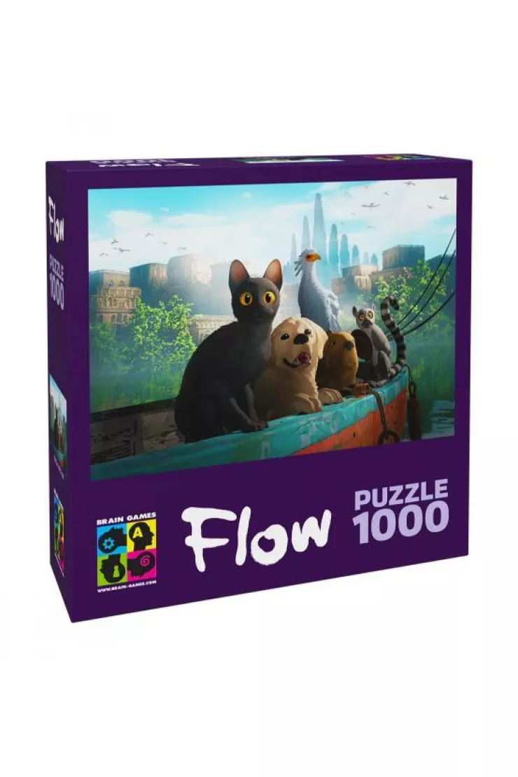 Puzzle 1000 el. Flow Movie Characters
