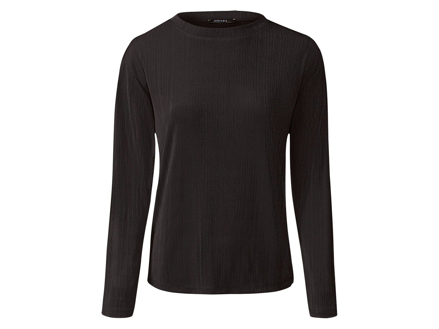 esmara® Sweter damski z błyszczącym efektem (Czarny, S(36/38))