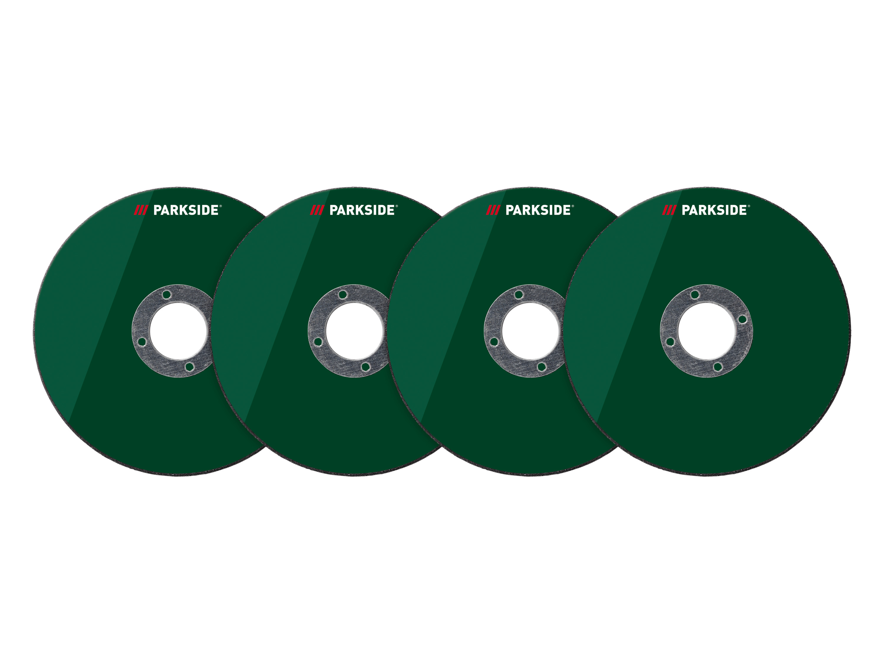 PARKSIDE® Akcesoria do szlifierki kątowej, Ø 115 mm (Aluminium, 4 sztuki) miniaturka