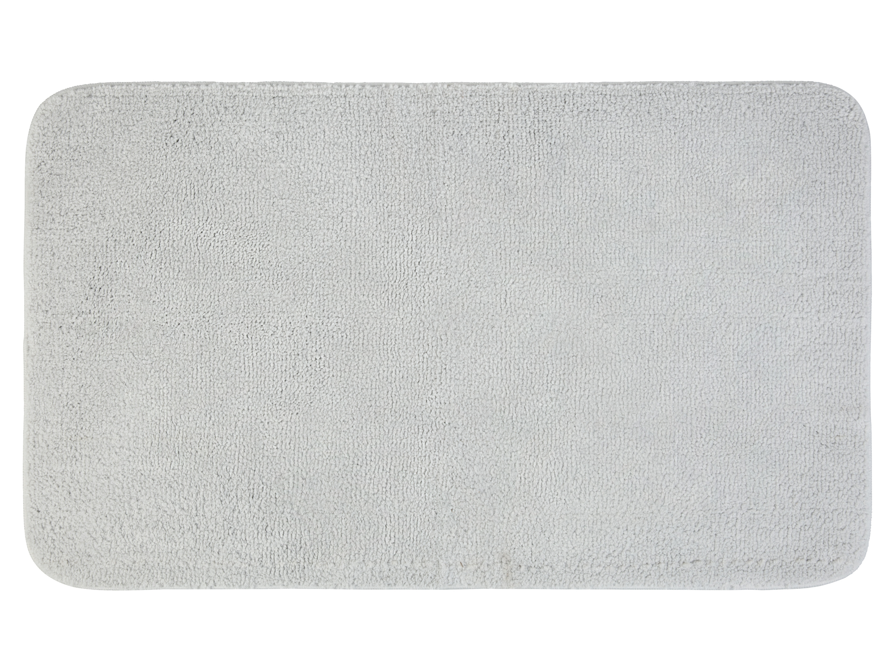 LIVARNO home Komplet 2 dywaników łazienkowych (Dywanik/ z wycięciem na WC, Szary)