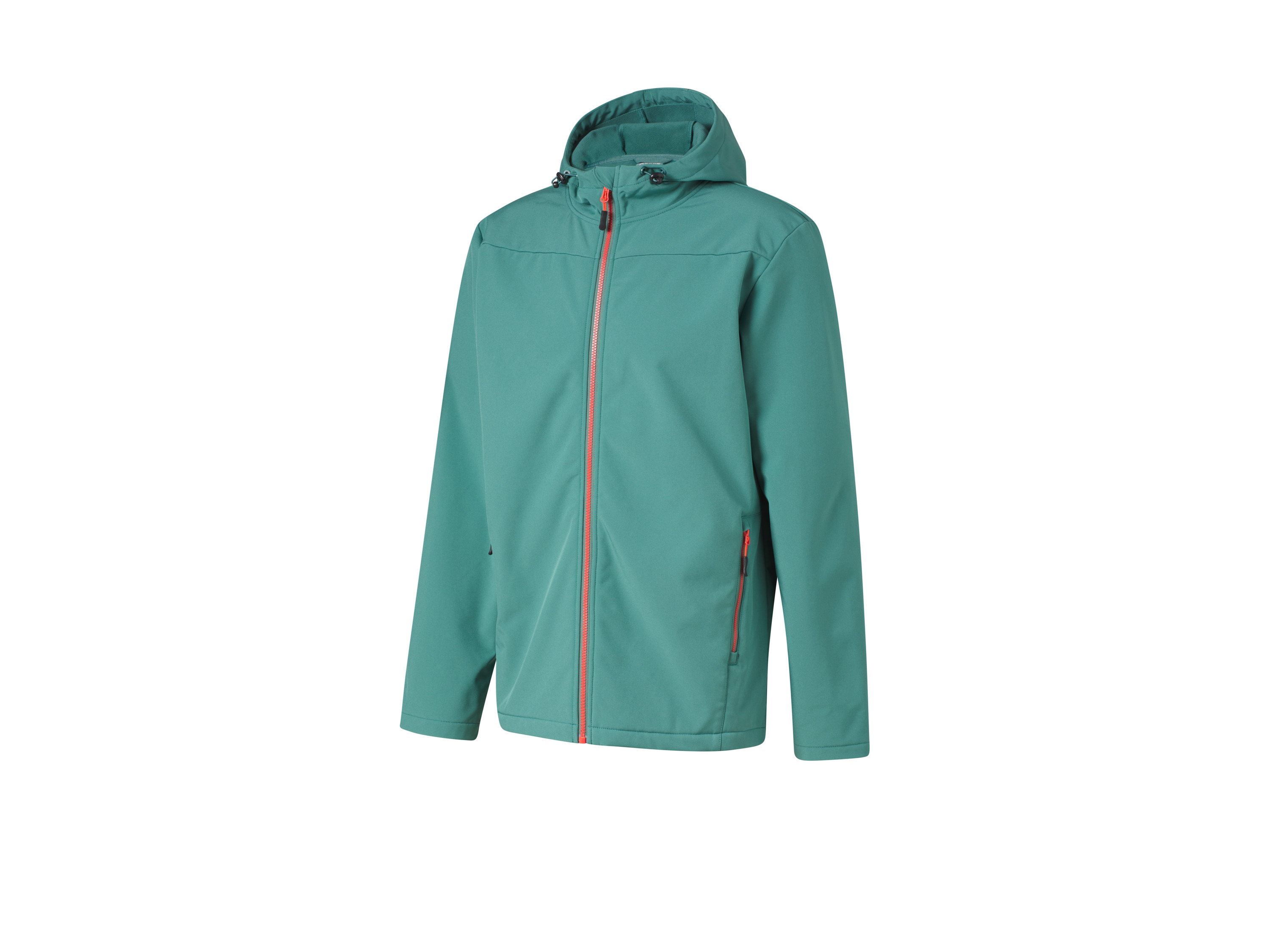 CRIVIT Kurtka termiczna softshell męska (L (52-54), Zielony)