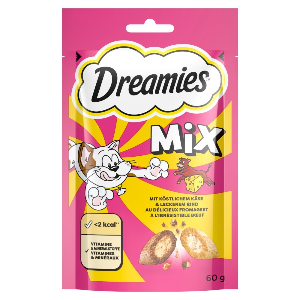Dreamies przysmaki dla kota  - Wołowina z serem, 60 g