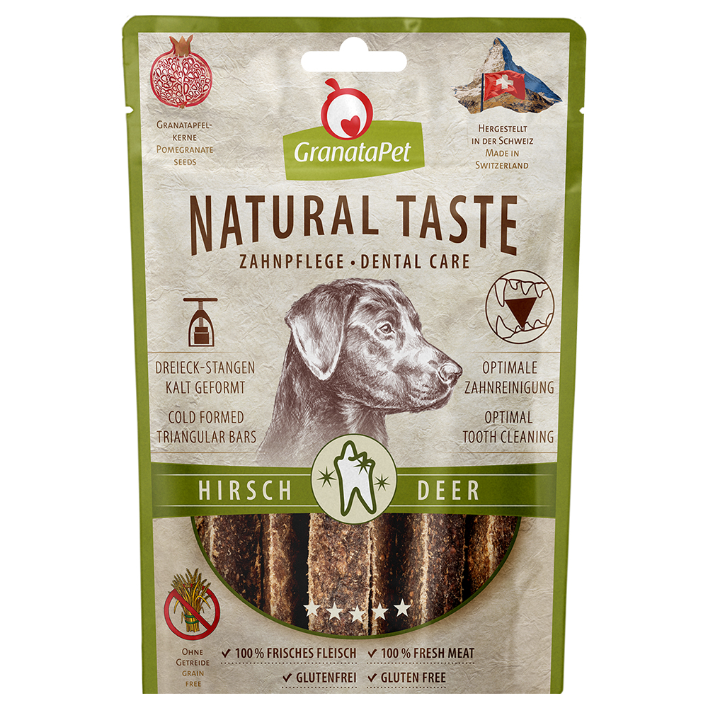 GranataPet Natural Taste Dentrix - Jeleń, 70 g