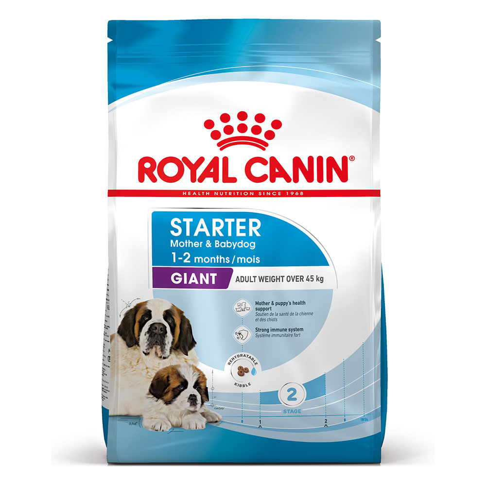 Dwupak Royal Canin Giant - Starter Mother i Baby, 2 x 15 kg