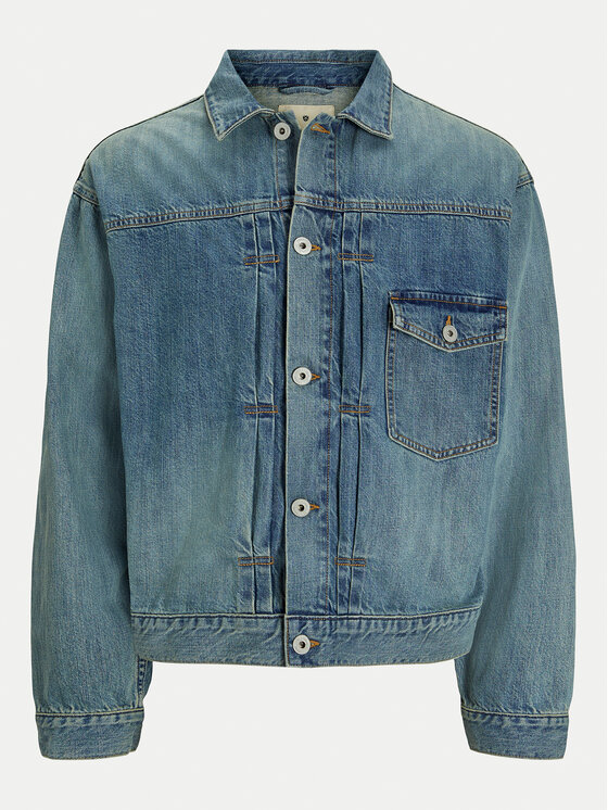 Jack & Jones Kurtka jeansowa Kevin 12272525 Niebieski Regular Fit