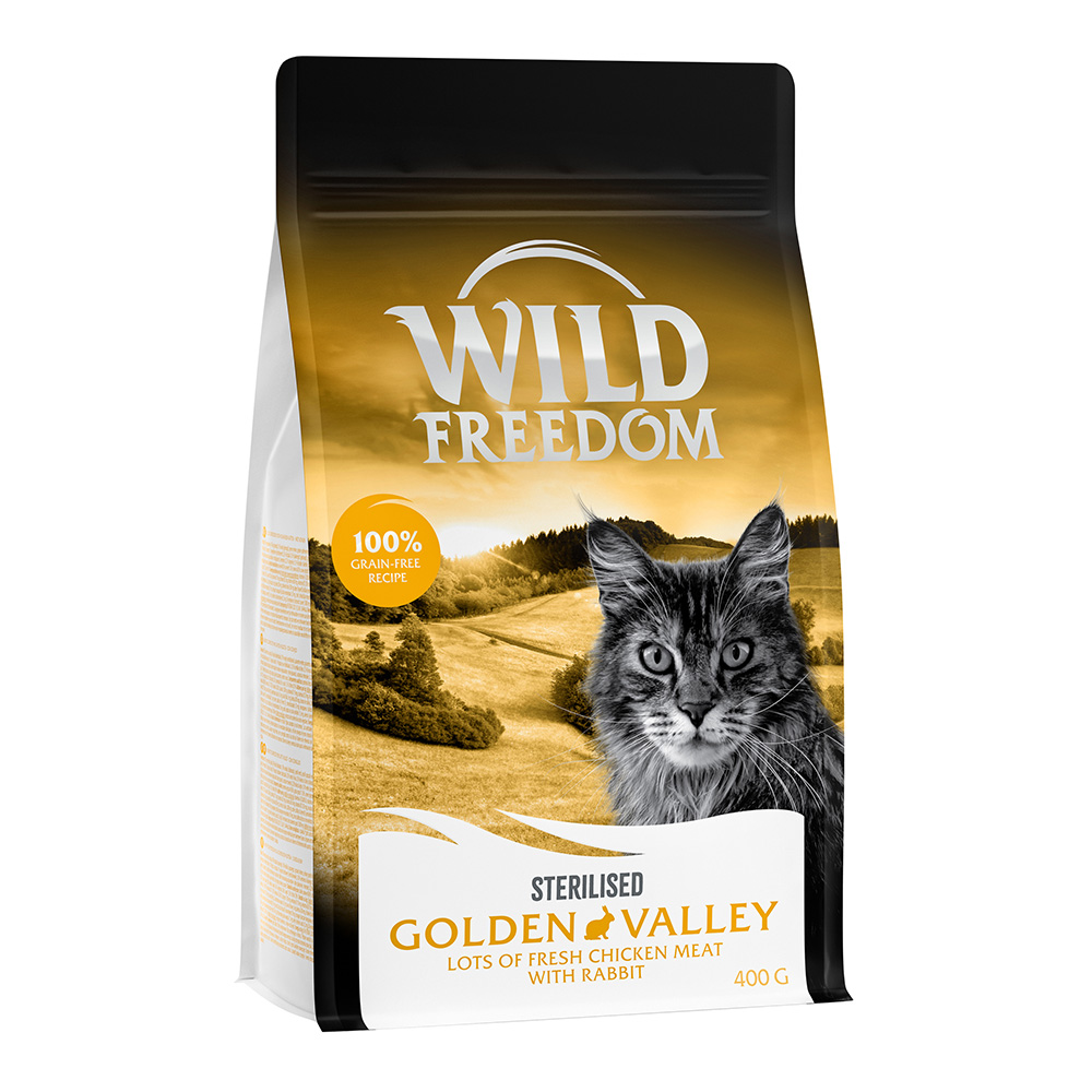 Wild Freedom Adult "Golden Valley" Sterilised, królik - bezzbożowa receptura - 400 g